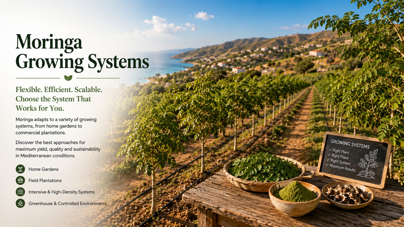 Moringa Growing Systems