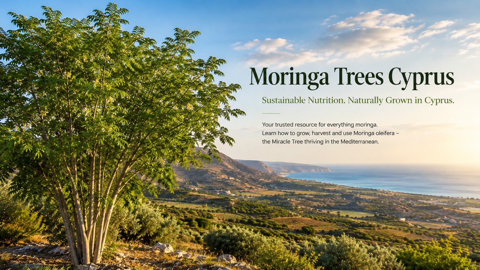 Moringa Trees in Cyprus
